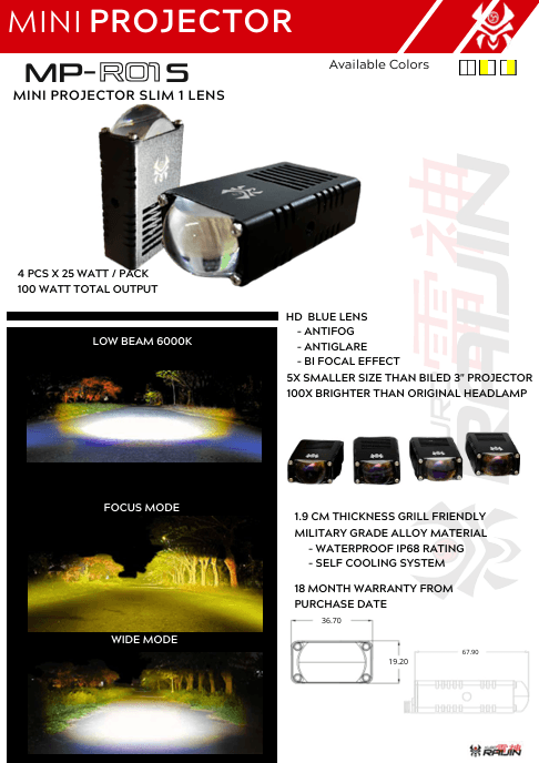 MINI PROJECTOR R01 S SERIES - Media 2