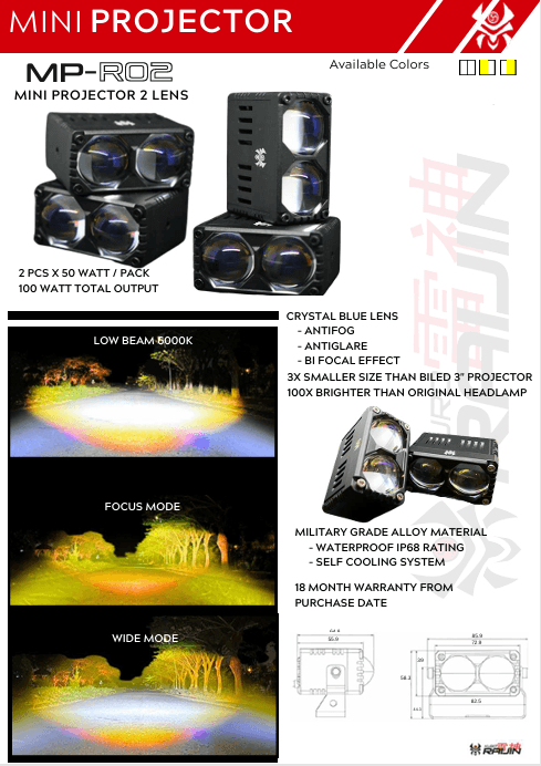 MINI PROJECTOR R02