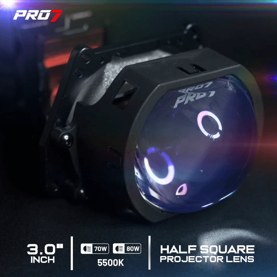 HEADLAMP P 770 SL MARK II HALF SQUARE