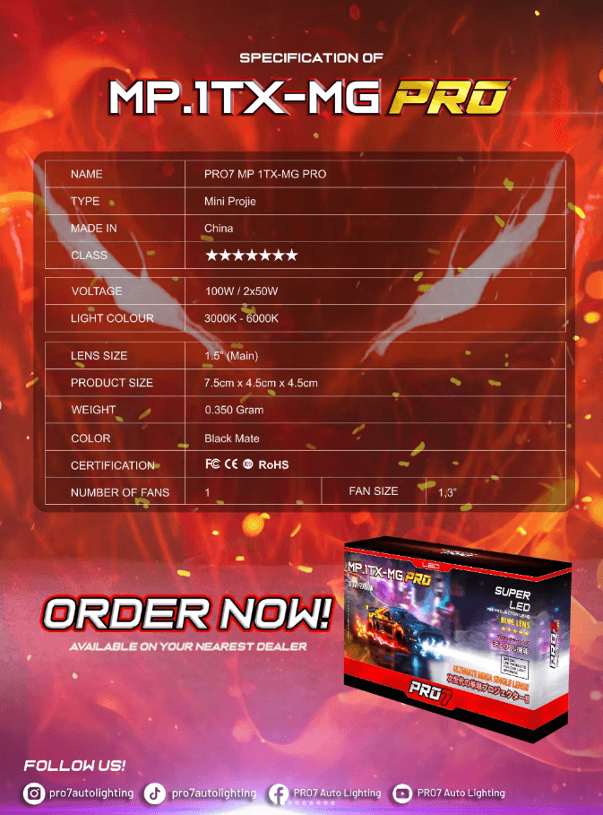 MINI PROJECTOR MP 1 TX MG PRO