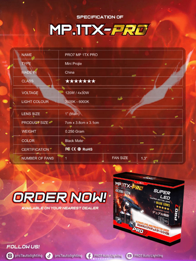 MINI PROJECTOR MP 1 TX PRO